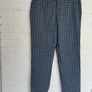 Etro Blue and White Chinos Tailored Fit